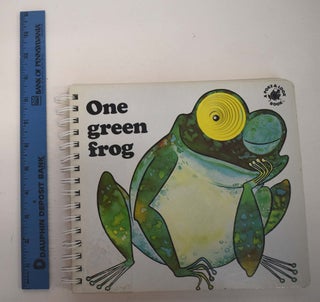 Item #161407 One Green Frog. Yvonne Hooker, Carlo A. Michelini