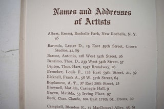 A catalogue of some paintings and sculptures accepted but not hung by the jury of the winter exhibition of the National Academy ... 1914.