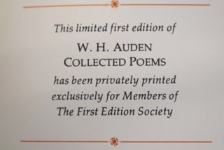 W.H. Auden Collected Poems