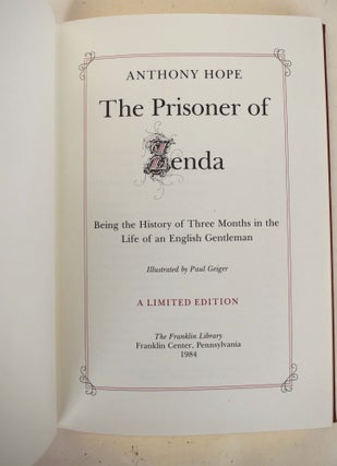 The Prisoner of Zenda : being the history of three months in the life of an English gentleman