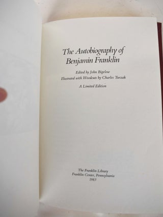 The Autobiography of Benjamin Franklin