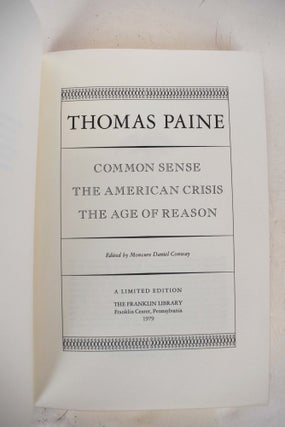 [Selected Writings] : Common Sense, The American Crisis, The Age of Reason