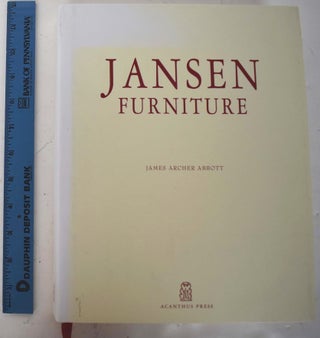 Item #161743 Jansen Furniture. James Archer Abbott