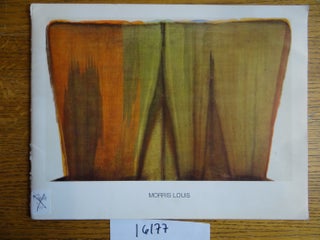 Item #16177 Morris Louis: Bronze Veils - First exhibition of a series of paintings from 1958
