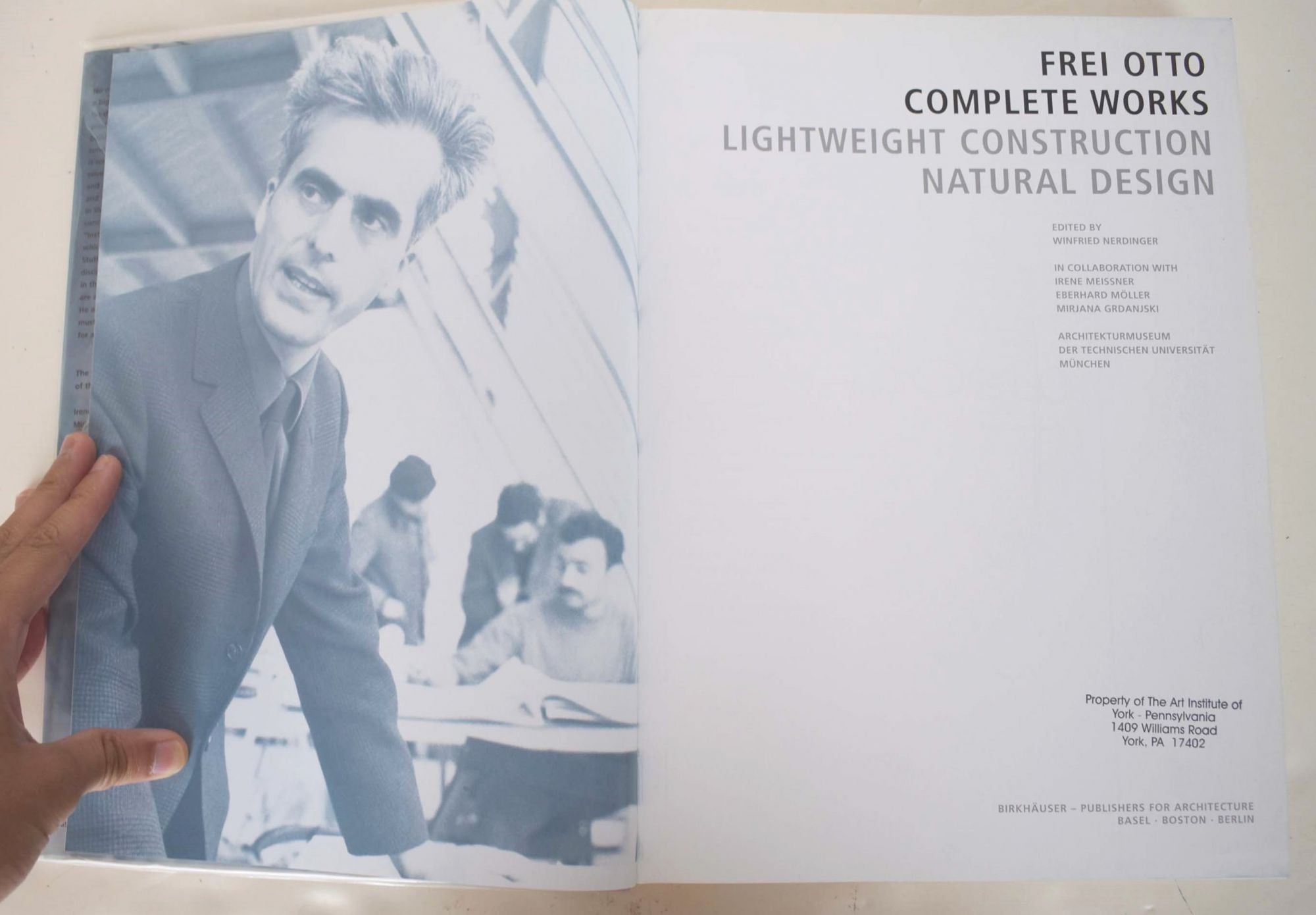 Frei Otto, Complete Works: Lightweight Construction, Natural 