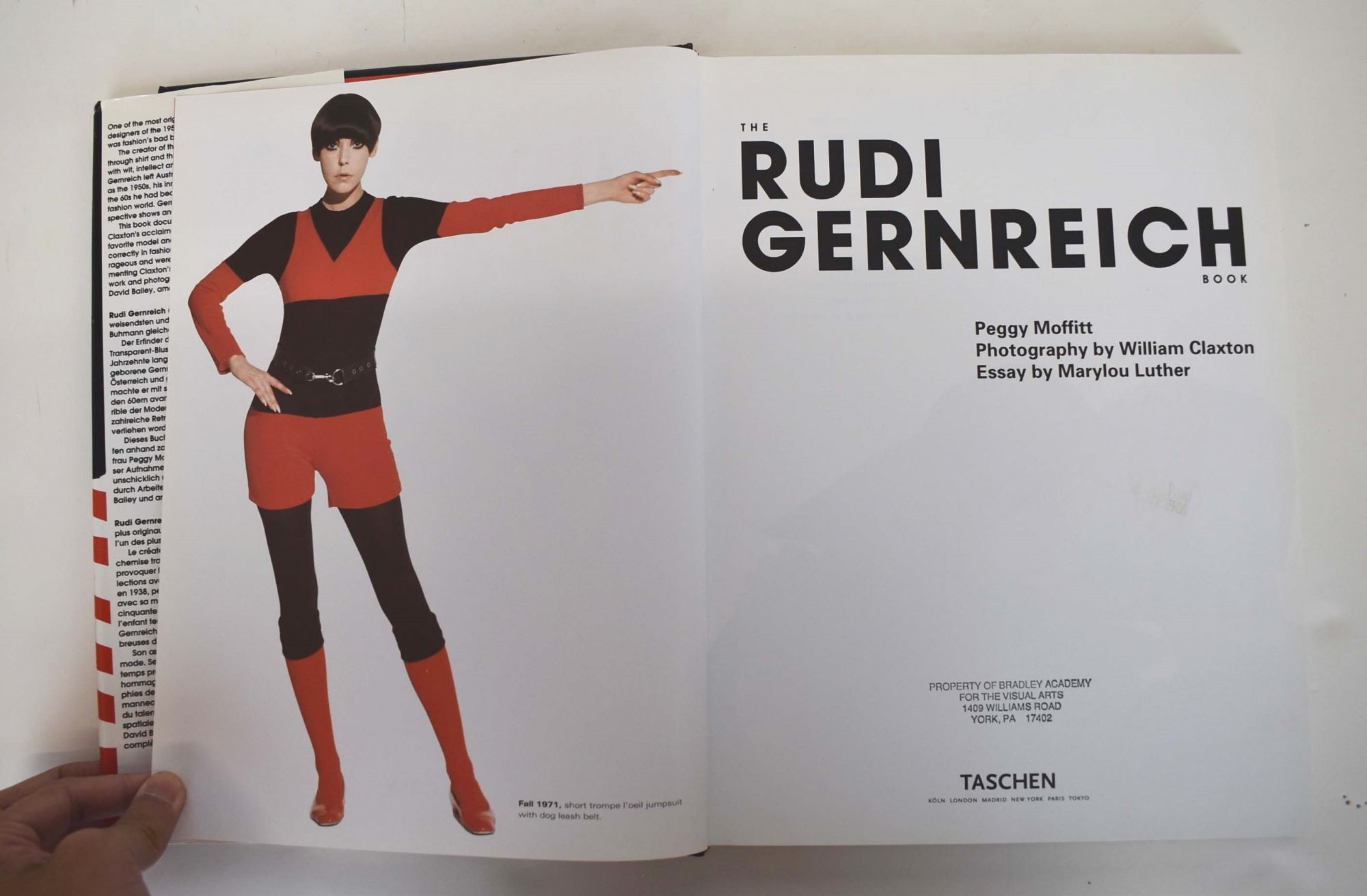 The Rudi Gernreich Book | Peggy Moffitt, Marylou Luther