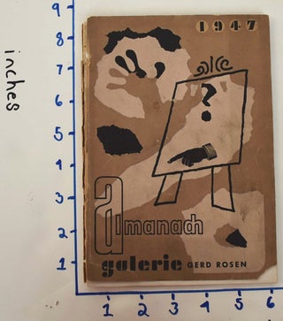 Item #161843 Almanach 1947. Galerie Gerd Rosen