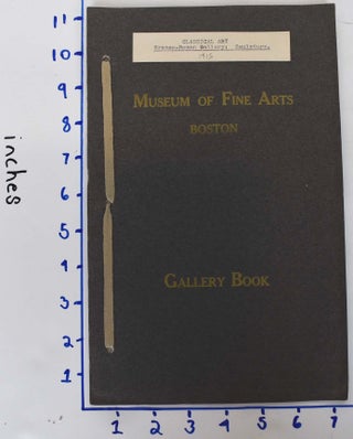 Item #161857 Museum of Fine Arts Boston : Gallery Book : Classical Art : graeco-Roman Gallery :...