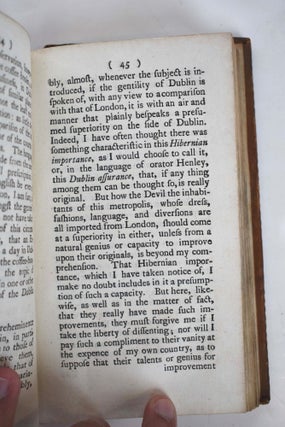 Hibernia curiosa. A letter from a gentleman in Dublin, to his friend at Dover in Kent. Giving a general view of the manners, customs, dispositions, &c. of the inhabitants of Ireland. With occasional observations on the state of trade and agriculture in that kingdom. and including an account of some of its most remarkable natural curiosities, such as salmon-leaps, water-falls, cascades, glynns, lakes, &c. With a more particular description of the Giant's-Causeway in the north, and of the celebrated lakes of Killarney in the south of Ireland ; ... Collected in a tour through the kingdom in the year 1764. Ornamented with a map of the city of Dublin and several copper plates