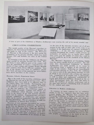 The Bulletin of the Museum of Modern Art : Vol. 1, No. 7, Mar., 1934