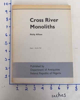 Item #162181 Cross River monoliths. Philip Allison