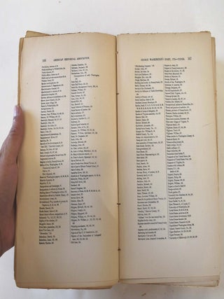 Annual Report of the American Historical Association for The Year 1892