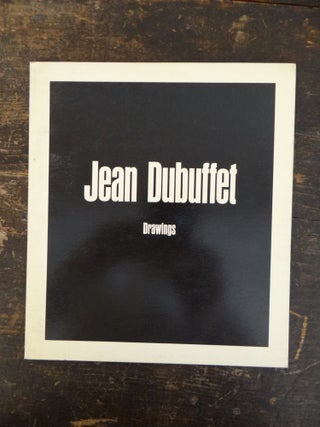 Item #16305 Jean Dubuffet: Drawings. Virginia Allen