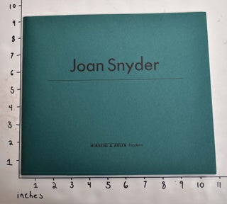 Item #16317 Joan Snyder. Joan Snyder