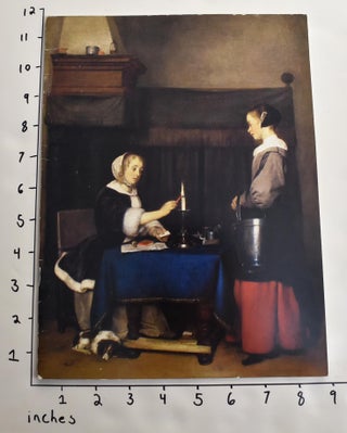 Item #163281 Gerard Ter Borch (Zwolle 1617-1681 Deventer): Woman Sealing a Letter. Peter C. Sutton