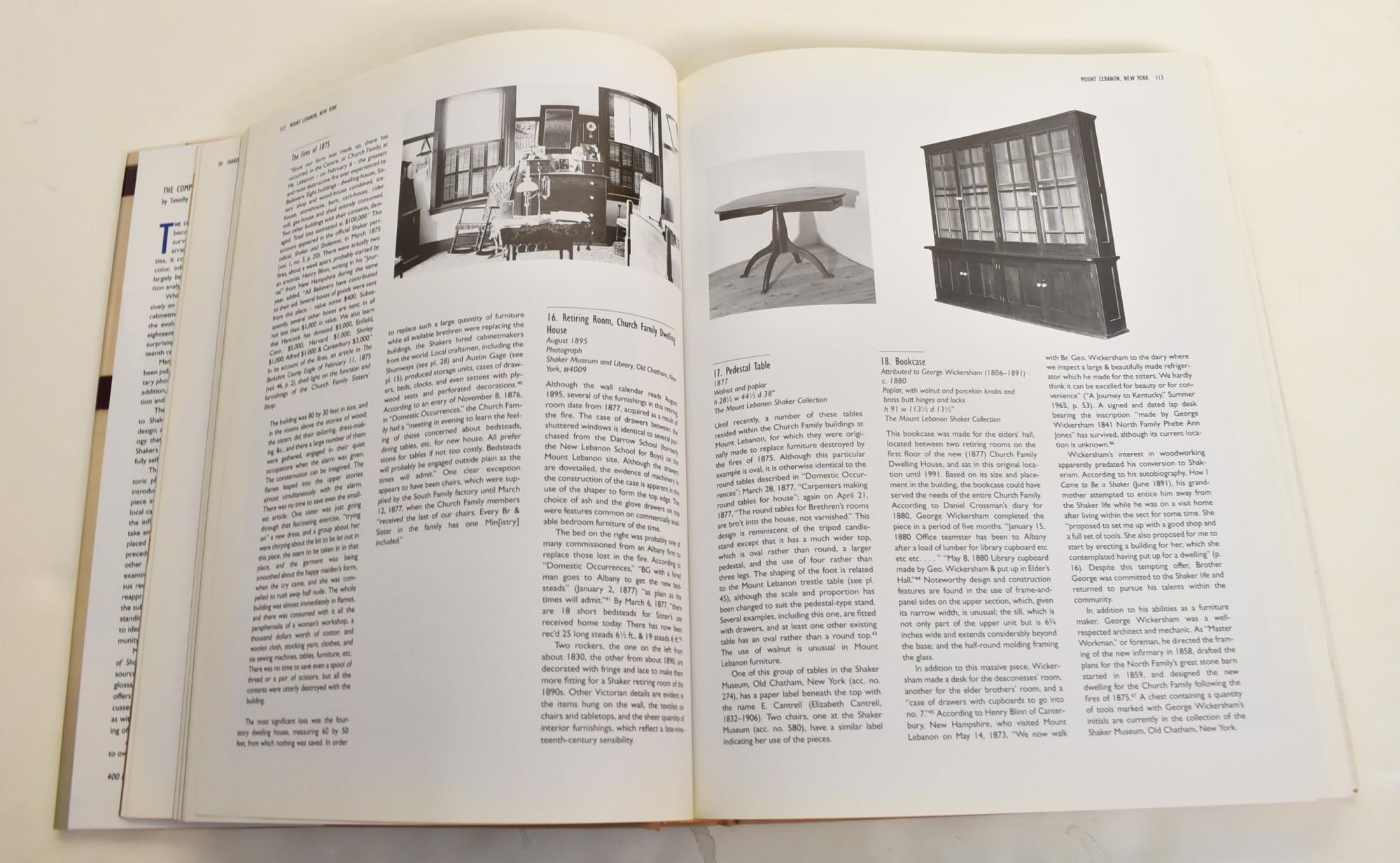 The Complete Book of Shaker Furniture | Timothy Rieman, Jean M. Burks