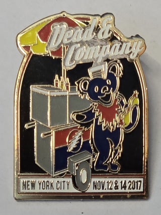 Item #163708 Dead and Company - 2017 - Fall Tour - Pin - New York City - Madison Square Garden,...