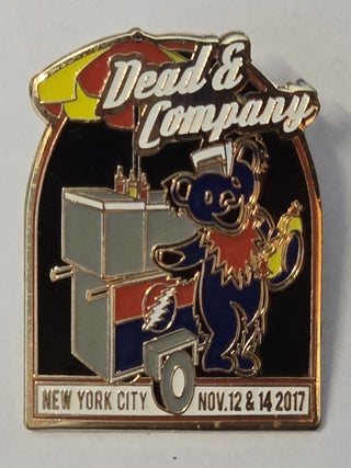 Dead and Company - 2017 - Fall Tour - Pin - New York City - Madison Square Garden, Nov. 12 and 14, 2017
