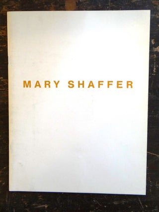 Item #16384 Mary Shaffer. Farmington Hills Habatat Galleries, MI: Nov., 1992