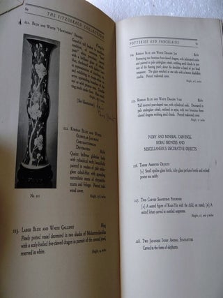 Chinese and Korean Potteries & Porcelains, Collection of the Late Desmond FitzGerald. Han, T'ang and Sung potteries, Collectors' pieces of the Ming and Ch'ing Dynasties, Korean Wares of the Korai to the Richo Period