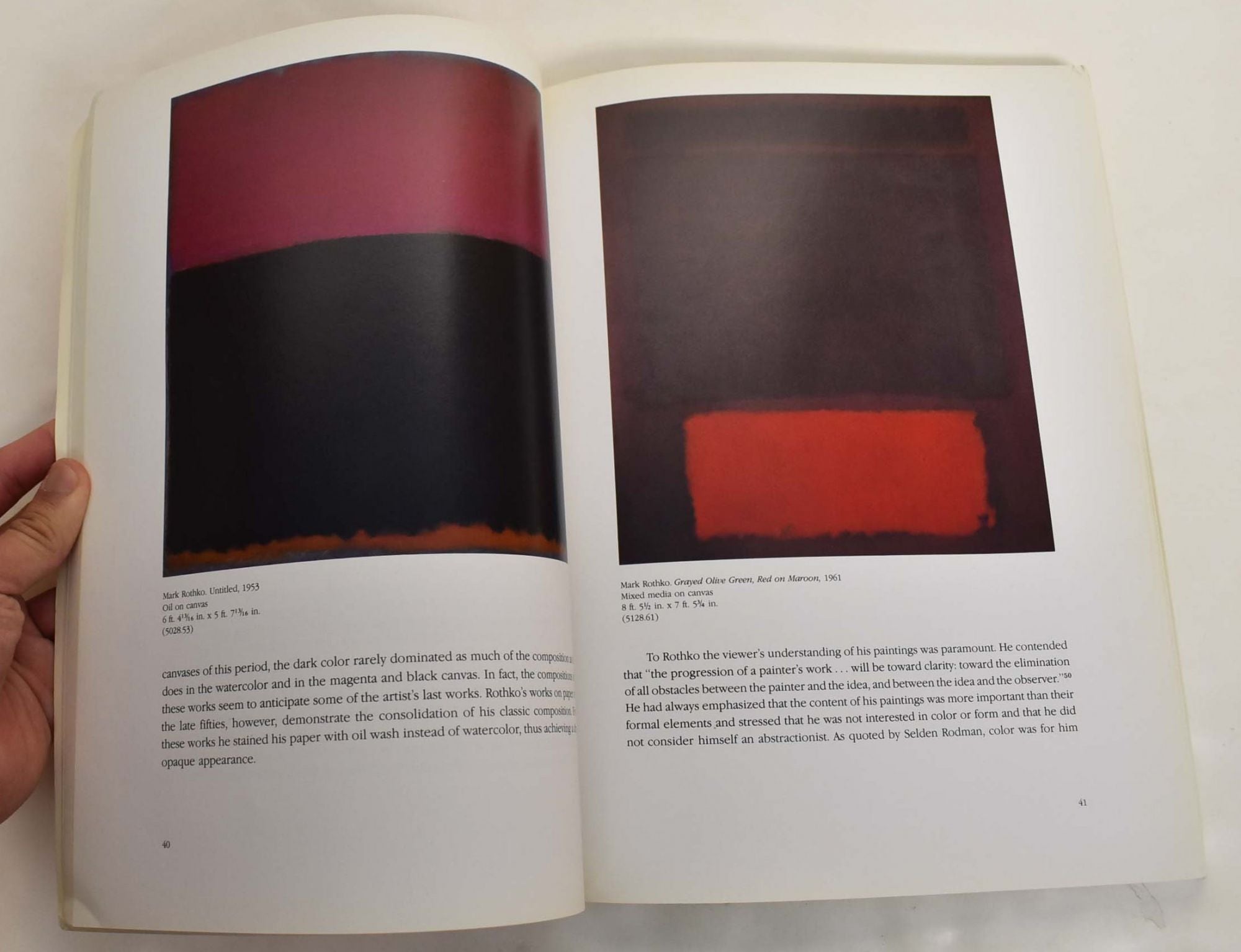 Mark Rothko: Works on Paper | Bonnie Clearwater