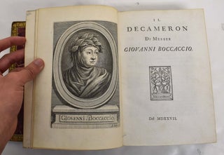 Item #164132 Il Decameron of Messer Giovanni Boccaccio, Del 1527. Giovanni Boccaccio