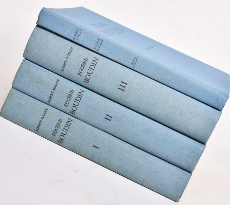 Item #164214 Eugene Boudin 1824-1898 [4-volume set]. Robert Schmit.