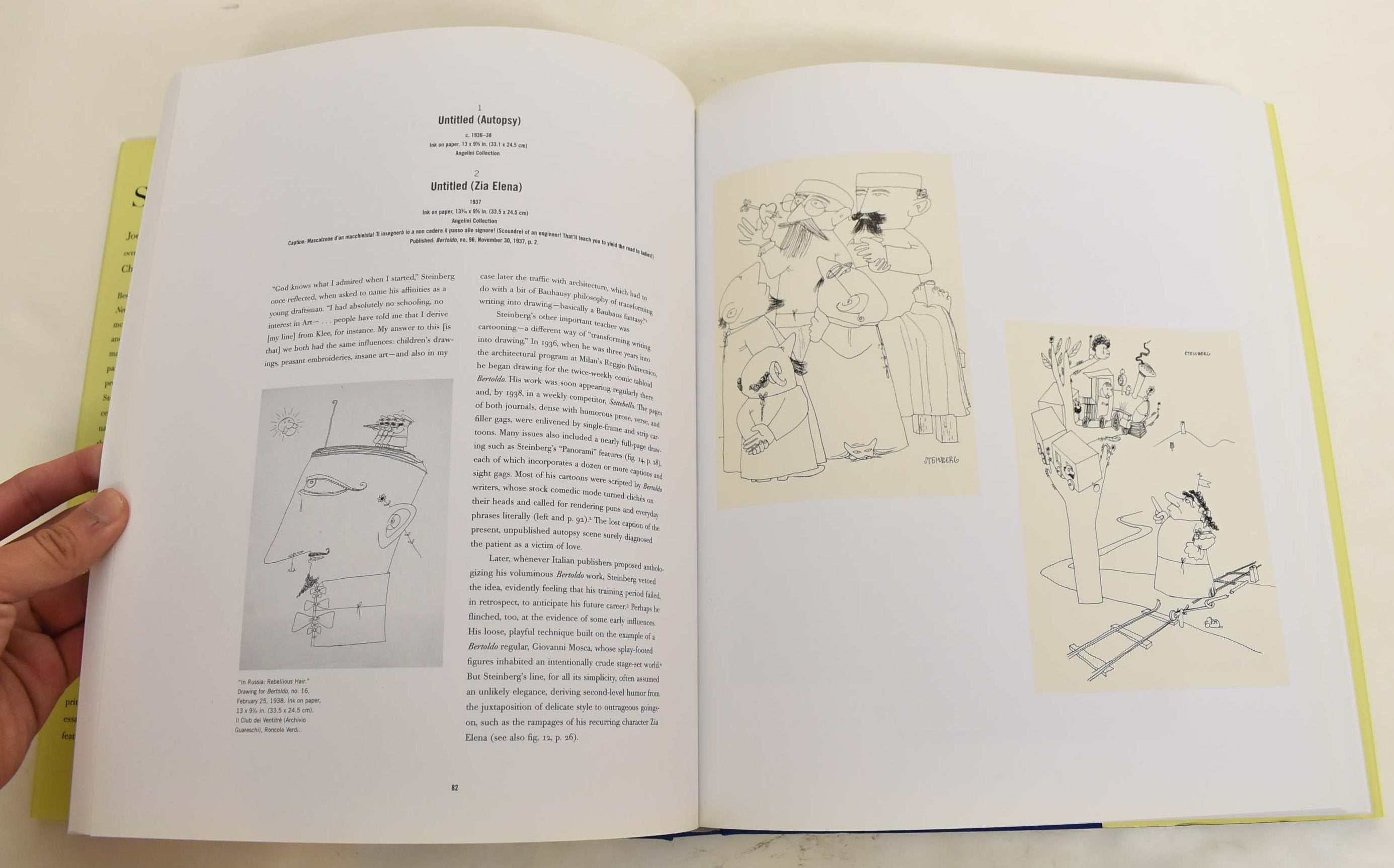 Saul Steinberg: Illuminations by Joel Smith, Charles Simic on Mullen Books