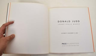 Donald Judd: Large-Scale Works