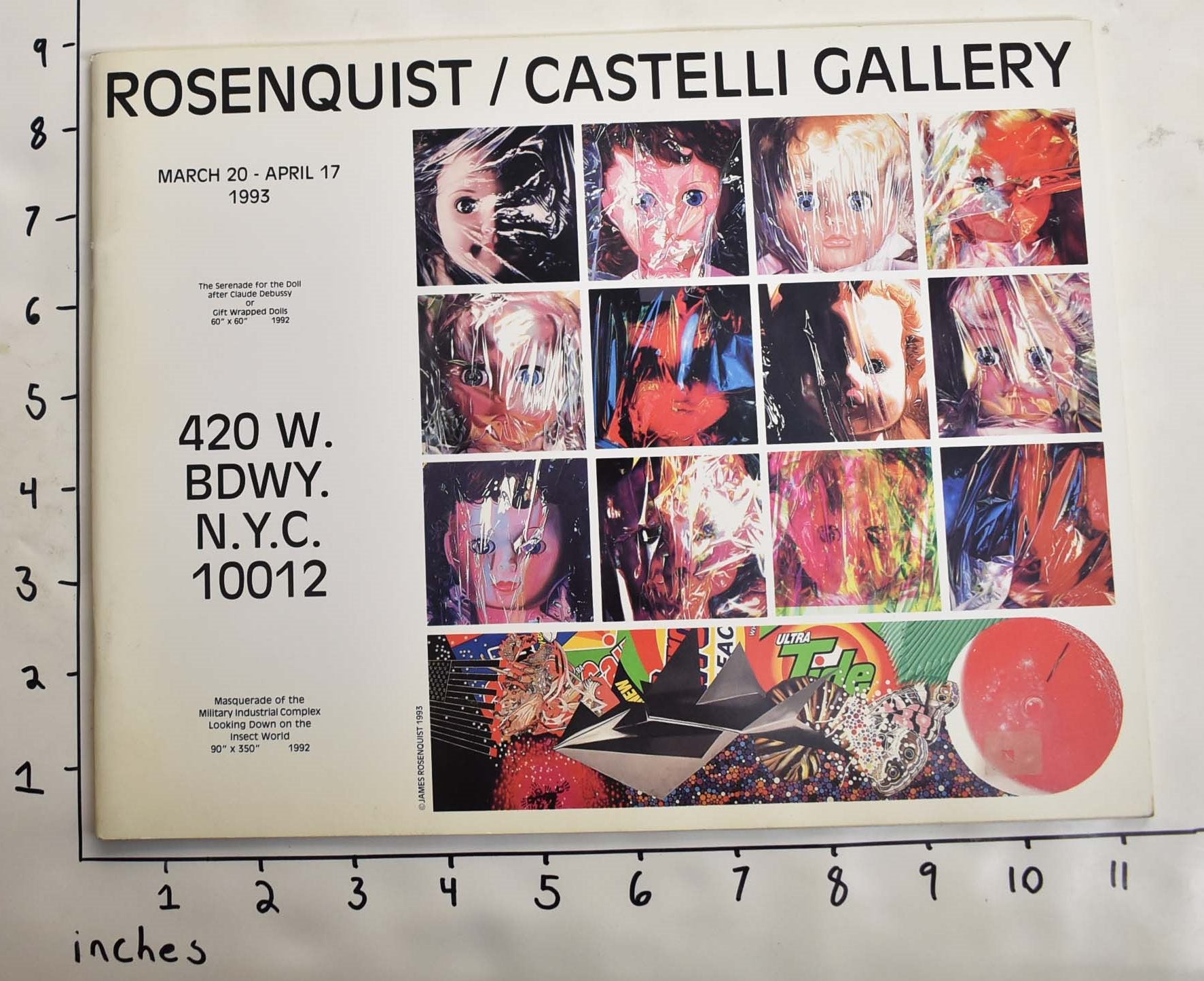 James Rosenquist The Serenade For The Doll After Claude Debussy Or