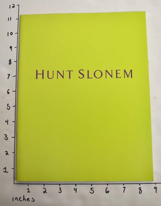 Item #164431 Hunt Slonem: Paradise Elsewhere. Holland Cotter, David J. Messer