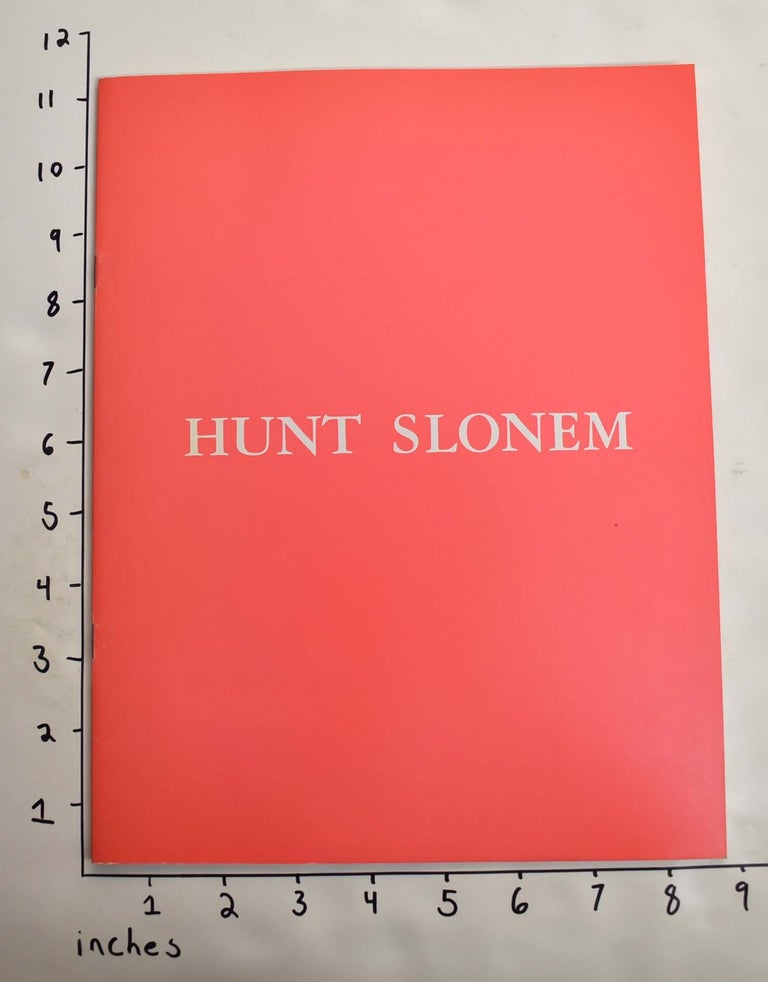 Item #164432 Hunt Slonem: An Infinity of Enclosed Spaces. Meyer Raphael Rubenstein.