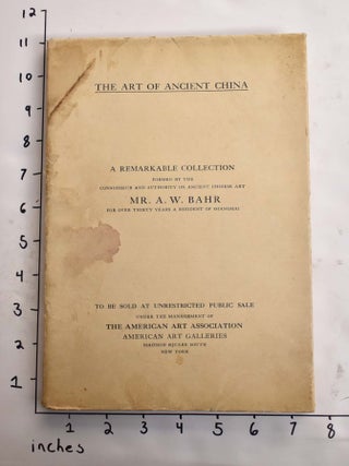 Item #164492 Illustrated Catalogue of a Remarkable Collection of Antique Chinese Porcelains,...
