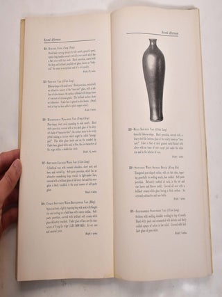 Illustrated Catalogue of a Remarkable Collection of Antique Chinese Porcelains, Pottery, Jades, Screens, Paintings on Glass, Rugs, Carpets and Many Other Objects of Art and Antiquity Formed by Mr. A.W. Bahr, the Well-Known Connoisseur and Authority on the Ancient Arts of China