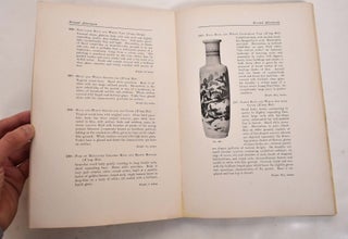 Illustrated Catalogue of a Remarkable Collection of Antique Chinese Porcelains, Pottery, Jades, Screens, Paintings on Glass, Rugs, Carpets and Many Other Objects of Art and Antiquity Formed by Mr. A.W. Bahr, the Well-Known Connoisseur and Authority on the Ancient Arts of China