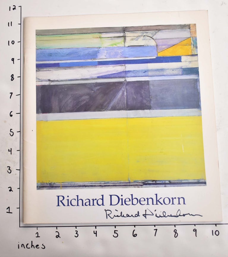 Item #164629 Richard Diebenkorn. Lawrence Rubin, Richard Diebenkorn.