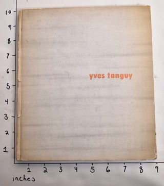 Item #164648 Yves Tanguy. James Thrall Soby