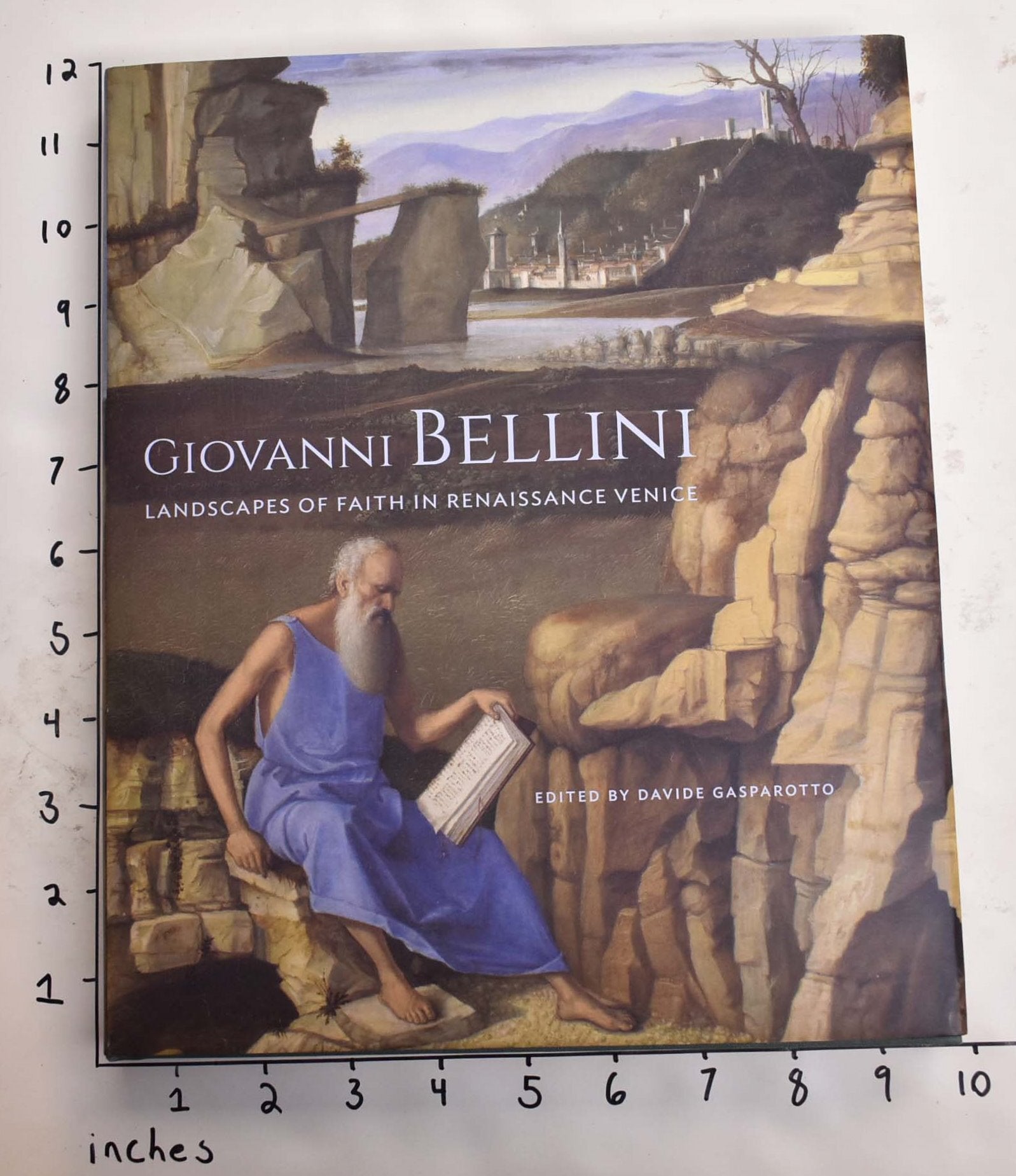 値下！1956年ヴィンテージ展覧会ポスターDE GIOTTO A BELLINI Giovanni Bellini: Landscapes of Faith in Renaissance Venice