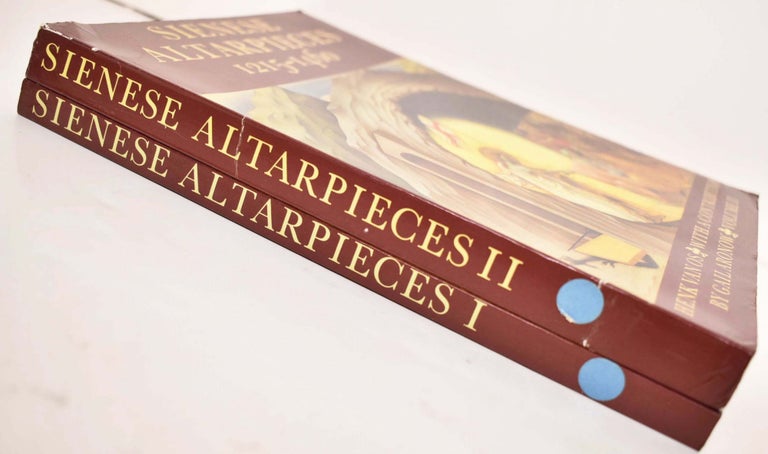 Item #165103 Sienese Altarpieces 1215-1460: Volume I (1215-1460) Volume II (1344-1460). Henk Van Os, Gail Aronow.
