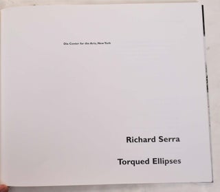 Richard Serra: Torqued Ellipses