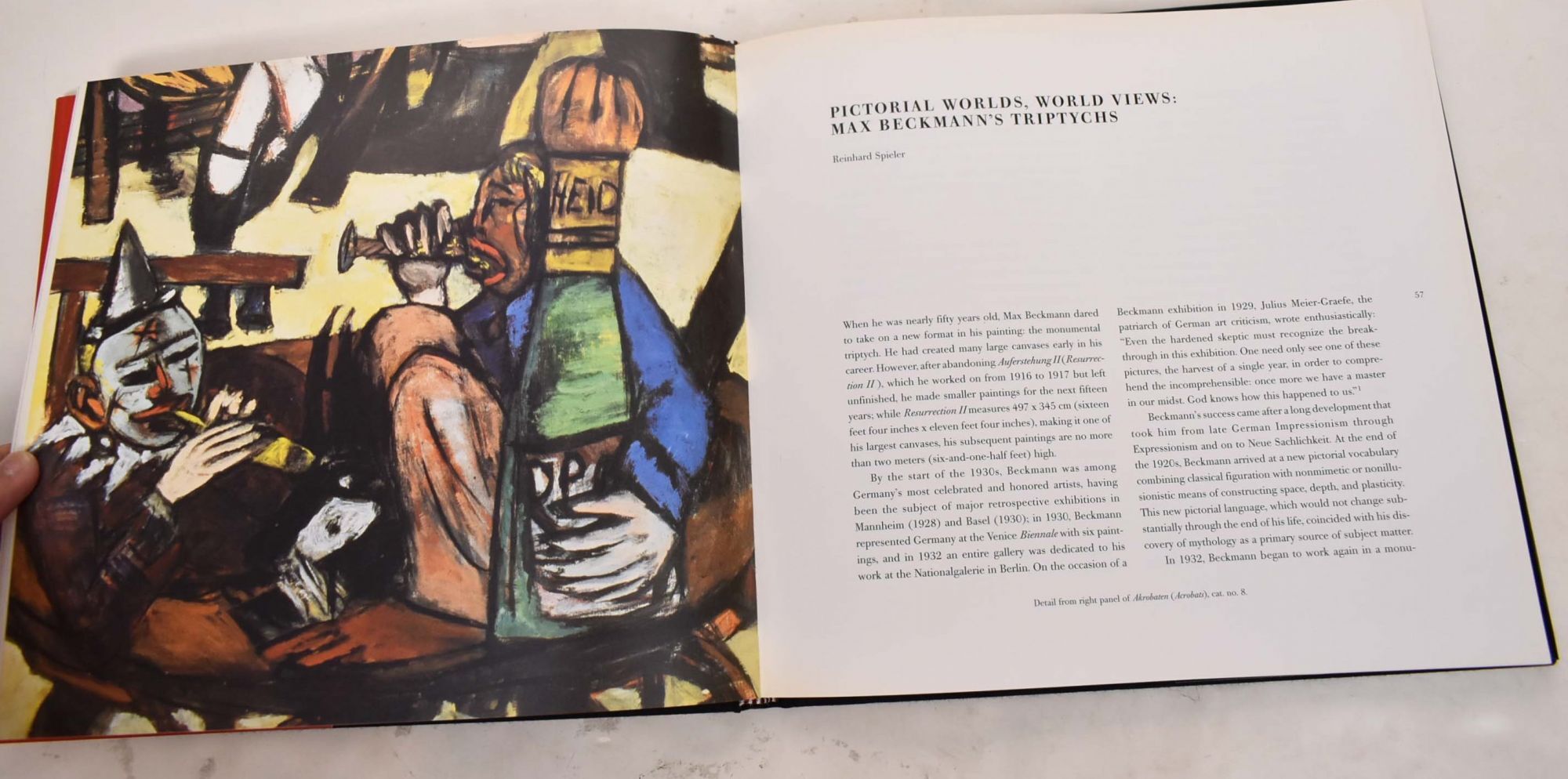 Max Beckmann in Exile | Reinhard Spieler Stehle-Akhtar. Barbara