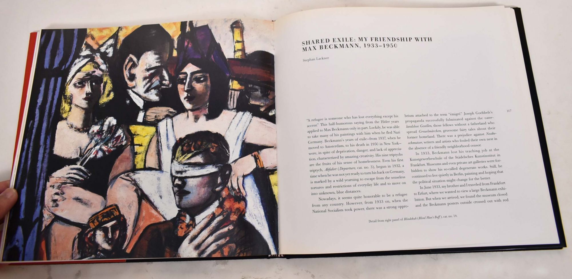 Max Beckmann in Exile | Reinhard Spieler Stehle-Akhtar. Barbara