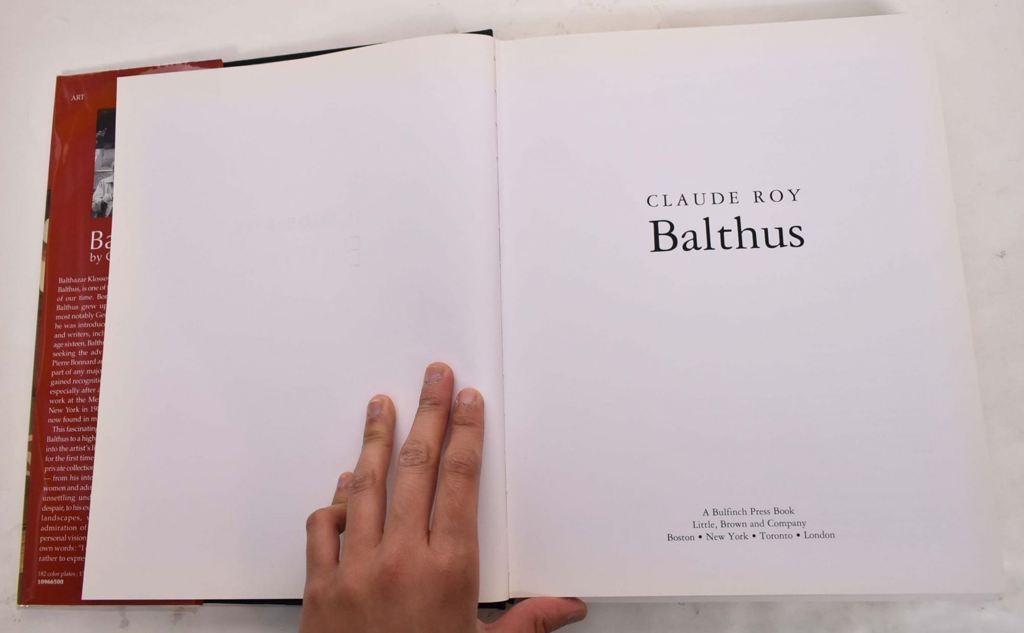 Balthus・CLAUDE ROY・大型本・洋書 Balthus | Claude Roy