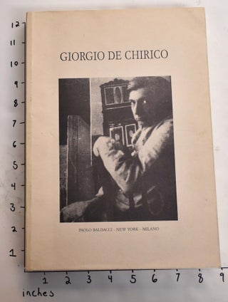 Item #165173 Betraying the Muse: De Chiricio and the Surrealists. Paolo Baldacci