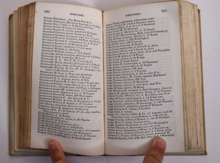 Stimpson's Boston Directory; Containing the Names of the Inhabitants, Their Occupations, Places of Business, and Dwelling Houses, and the City Register, with Lists of the Streets, Lanes and Wharves, the City Officers, Public Offices and Banks, and Other Useful Information