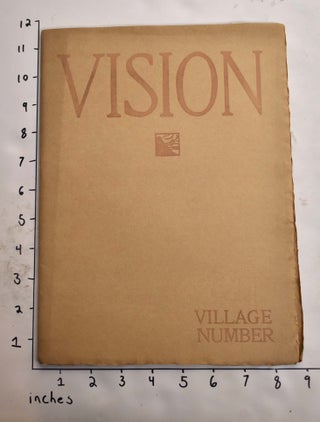Item #165642 Vision: A Quarterly Journal of Aesthetic Appreciation of Life. Walter Rendell...