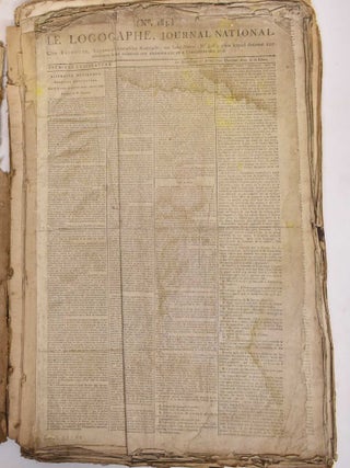 Le Logographe, journal national (April 27, 1791 - August 17, 1792)