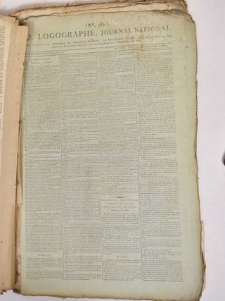 Le Logographe, journal national (April 27, 1791 - August 17, 1792)