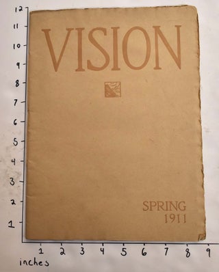 Item #165700 Vision: A Quarterly Journal of Aesthetic Appreciation of Life Volume 1, Number 1....