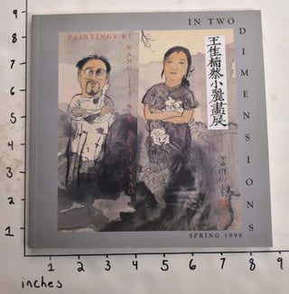 Item #165763 In Two Dimensions: Paintings by Wang Jia'nan and Cai Xiaoli. Stephen J. Goldberg